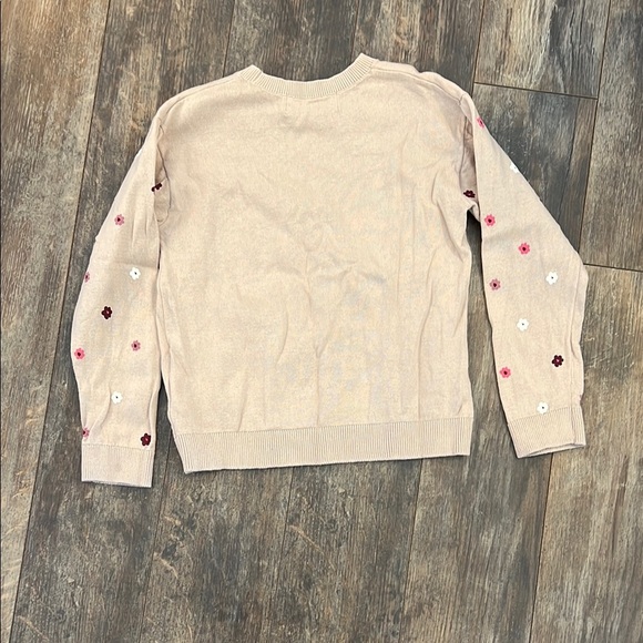 H&M Tan Crew Neck Sweater with Polka Dots - Picture 6 of 10
